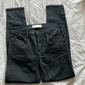 Gap black true skinny jeans